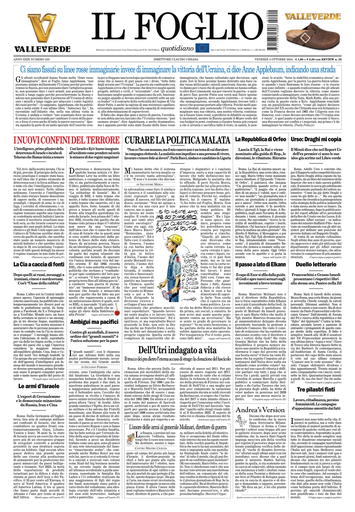 Prima-pagina-il foglio-messina-edizione-di-oggi-06-10-2024